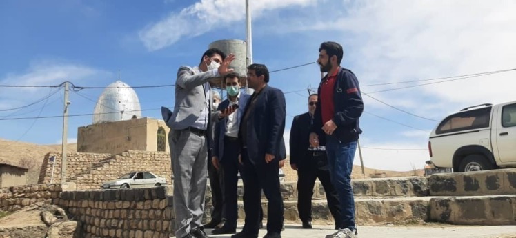 حضور مهندس تاراسی فرماندار شهرستان خدابنده در شهر کرسف